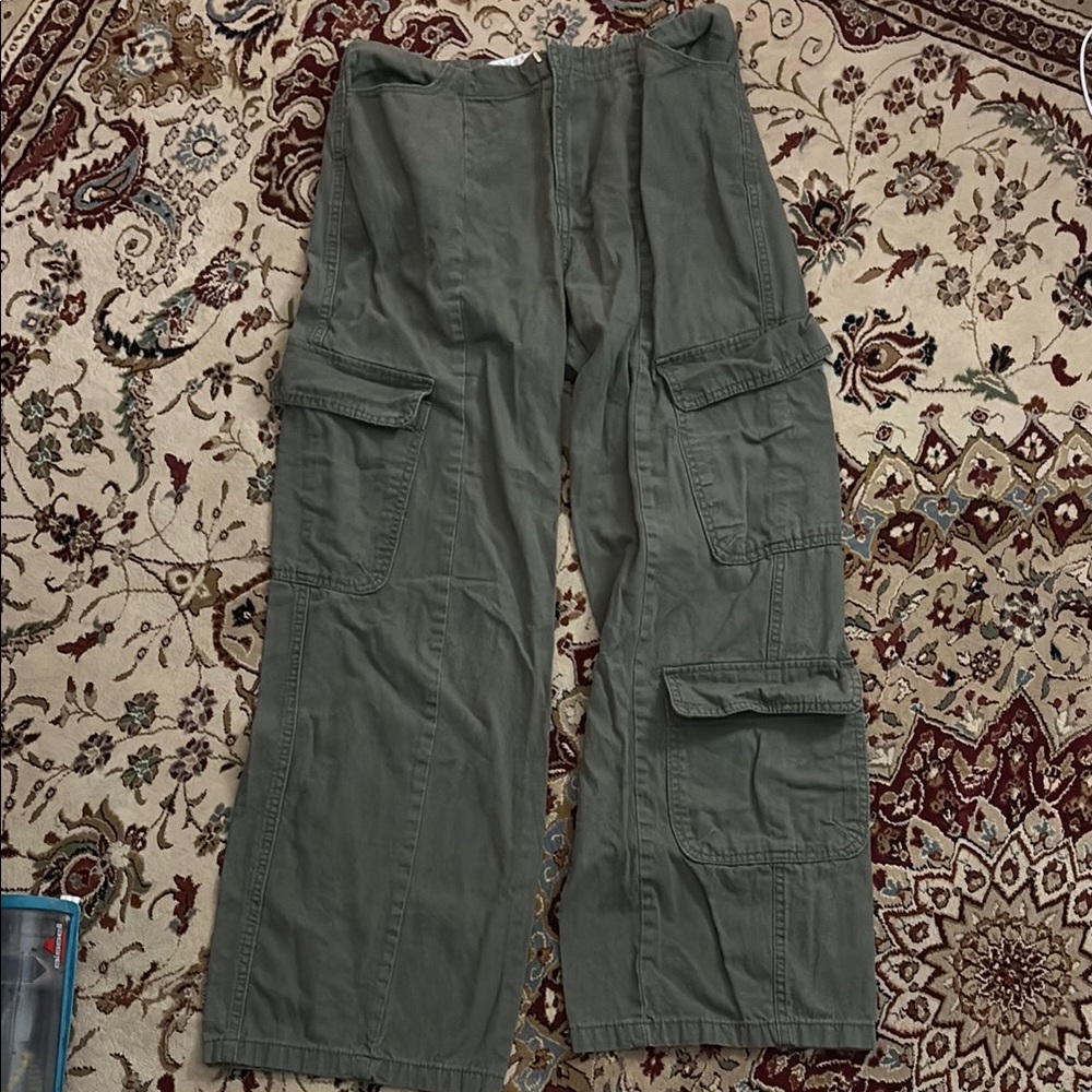 Men's Olive Cargo Pants